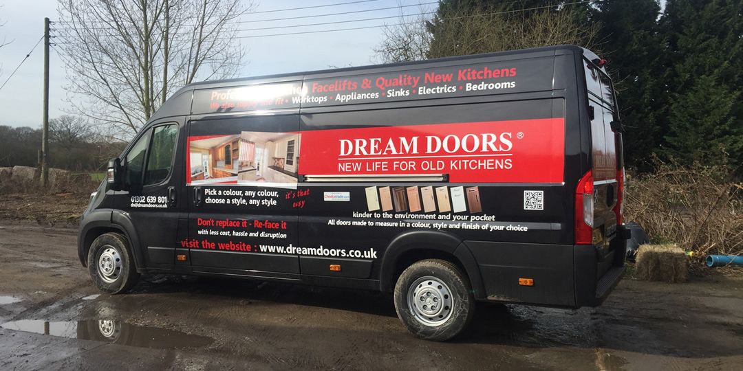 Sign Shop Lincoln Vehicle Part Wrap