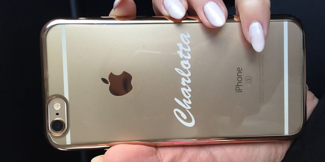 Vinyl I-Phone Print by Sign Shop Lincoln